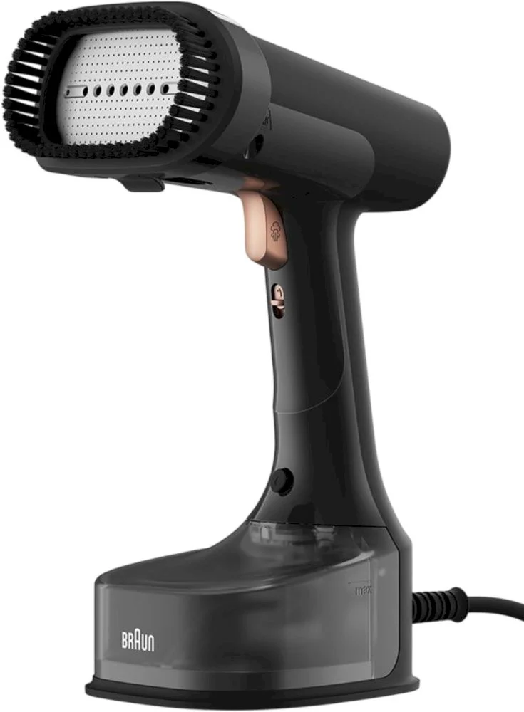 Отпариватель ручной Braun GS7077BK (1600 Вт / 0.25 л / 35 г/мин / горизонтальное отпаривание)-1