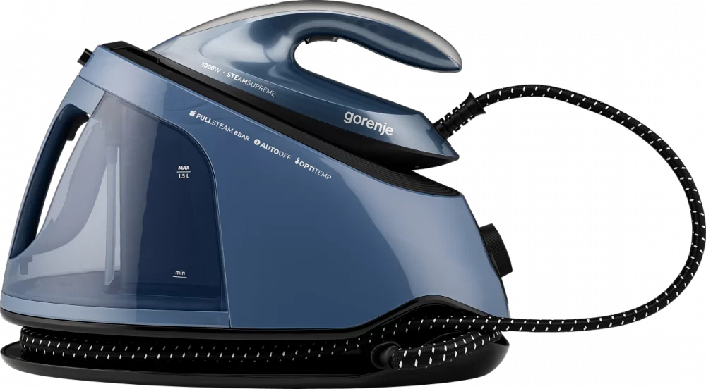 Парогенератор Gorenje SGD3000BBK (3000 Вт/ подача пара - 160 г/мин/ паровой удар - 480 г/мин)-0