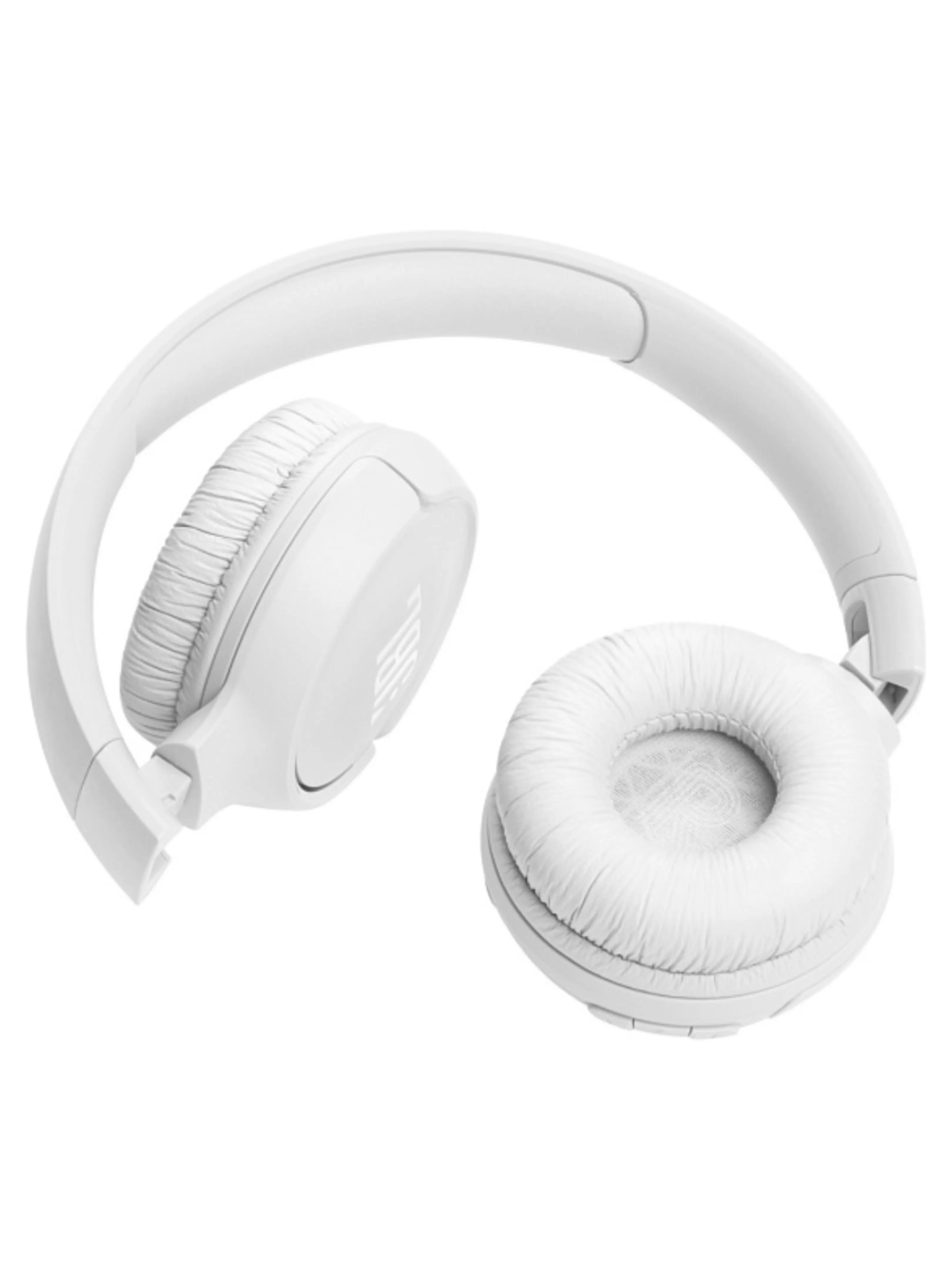 Беспроводные наушники JBL T520BT, (Bluetooth 5.3, SBC), Белые-1