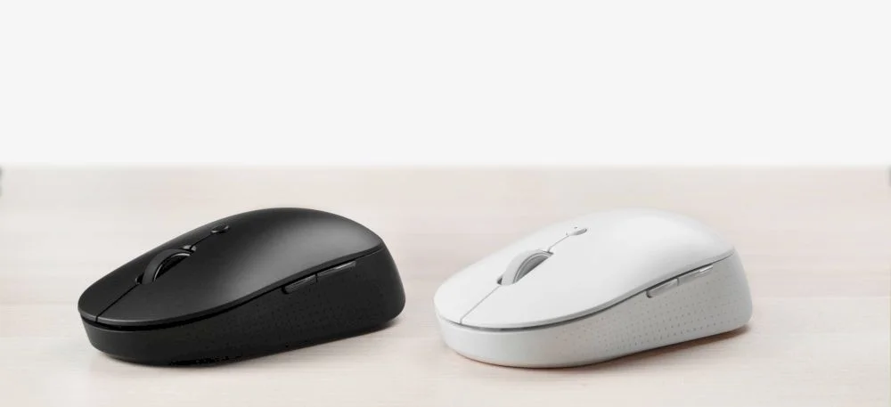 Беспроводная мышь Xiaomi Mi Mouse Silent Edition Dual Mode, белая (HLK4040GL)-1