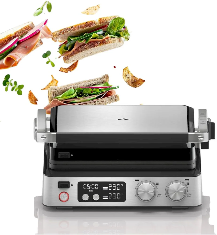 Гриль Braun MultiGrill 7 CG7044 (2000 Вт / 230°C / 29x23 см)-5