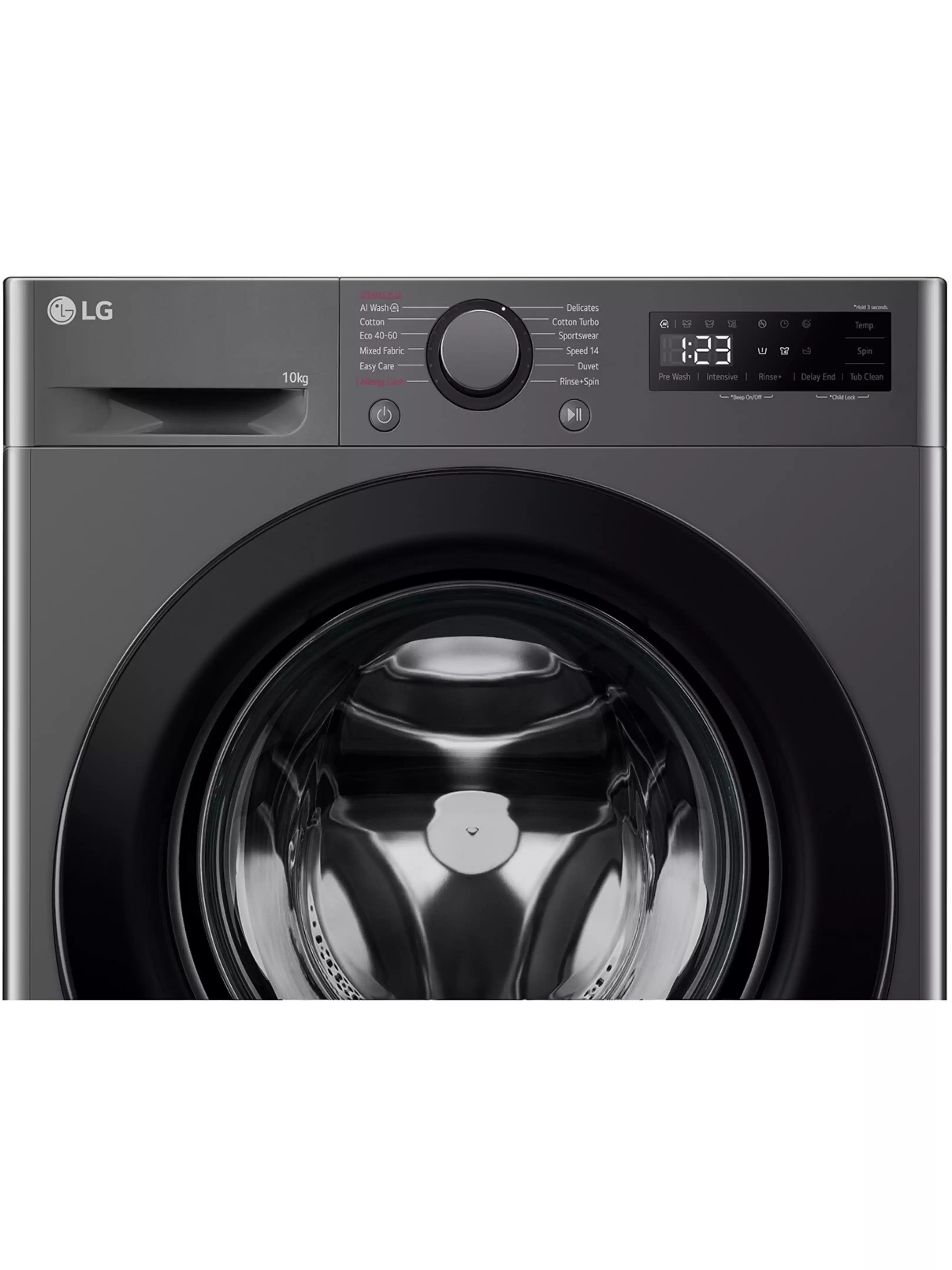 Стиральная машина LG F4WR510SBM (56,5см / 10кг / 1400об / пар / AI DD / Steam / Smart Diagnosis / Inverter Direct Drive / A+++ / Чёрная)-4