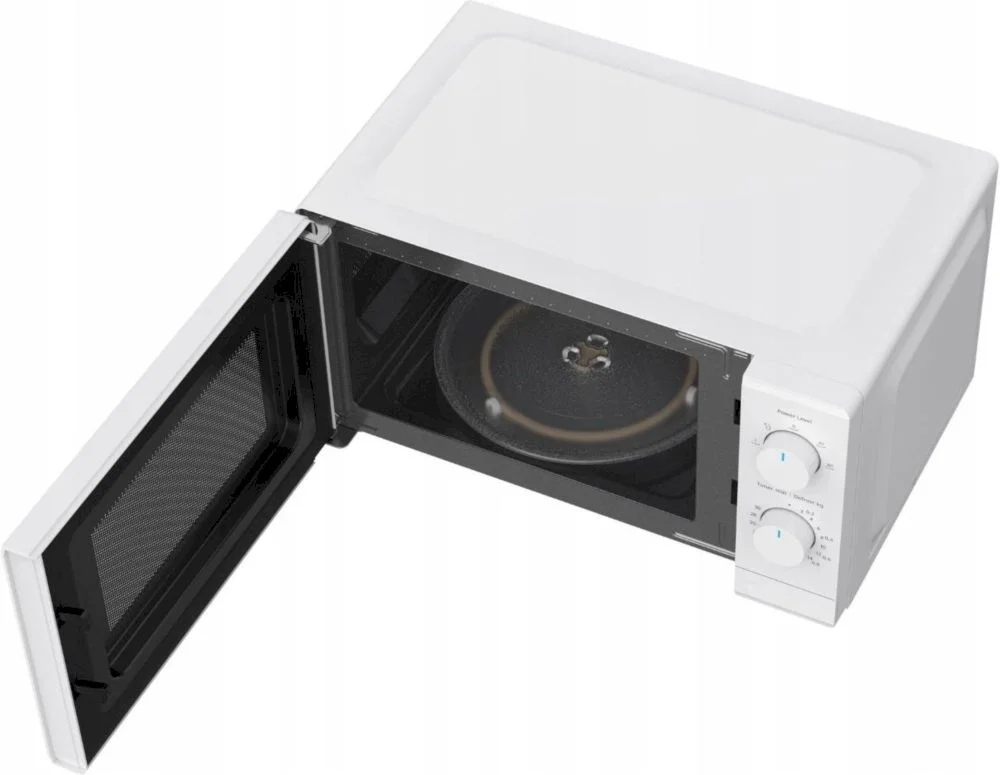 Микроволновая печь Midea MD-MP012MK-WH (19 л, 700 Вт, переключатели поворотный механизм, белый)-3