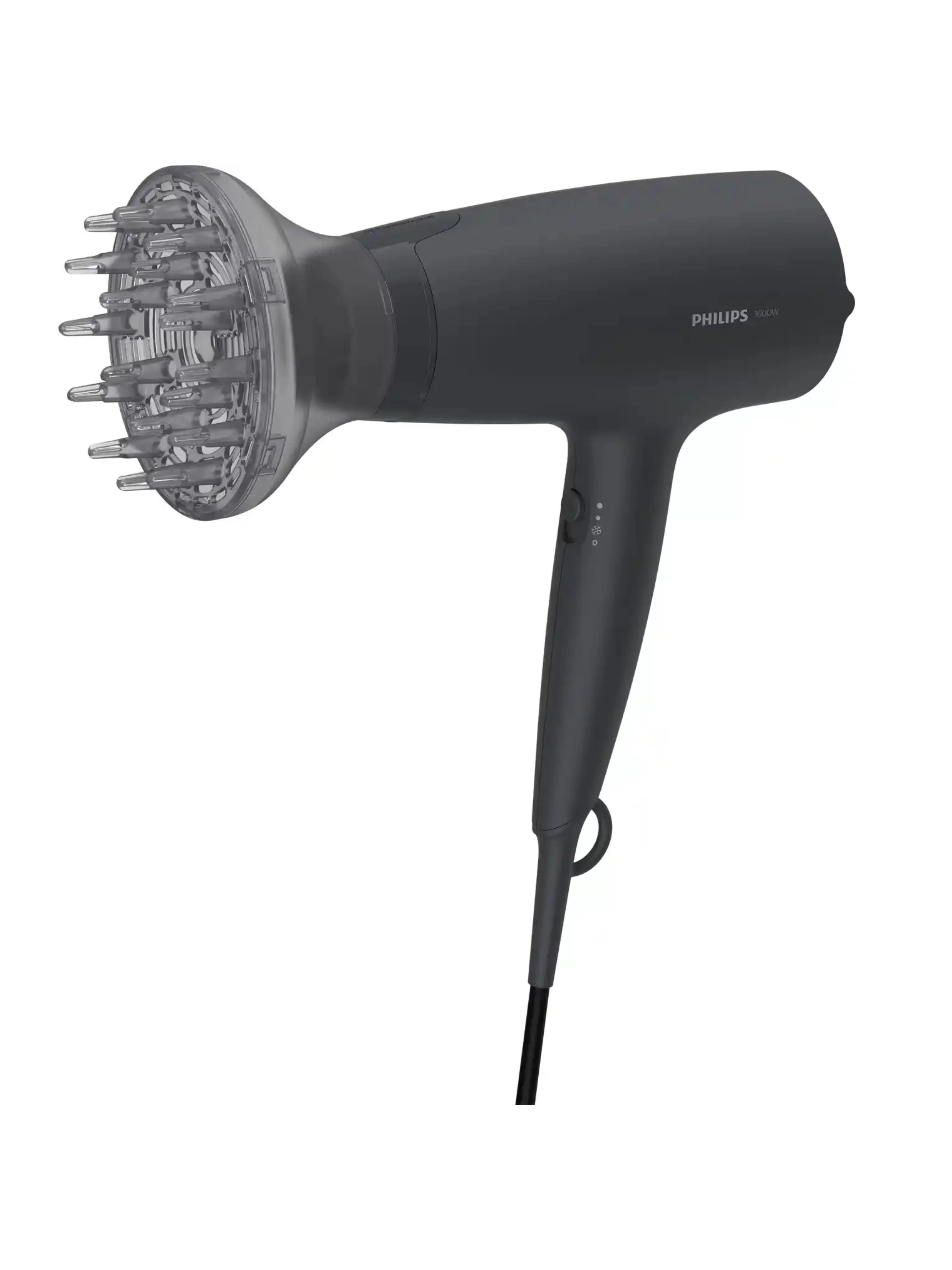 Фен Philips BHD302/00 (полноразмерный / 1600 Вт / 3 режима / холодный воздух / генератор ионов / шнур - 1,8 м)-2