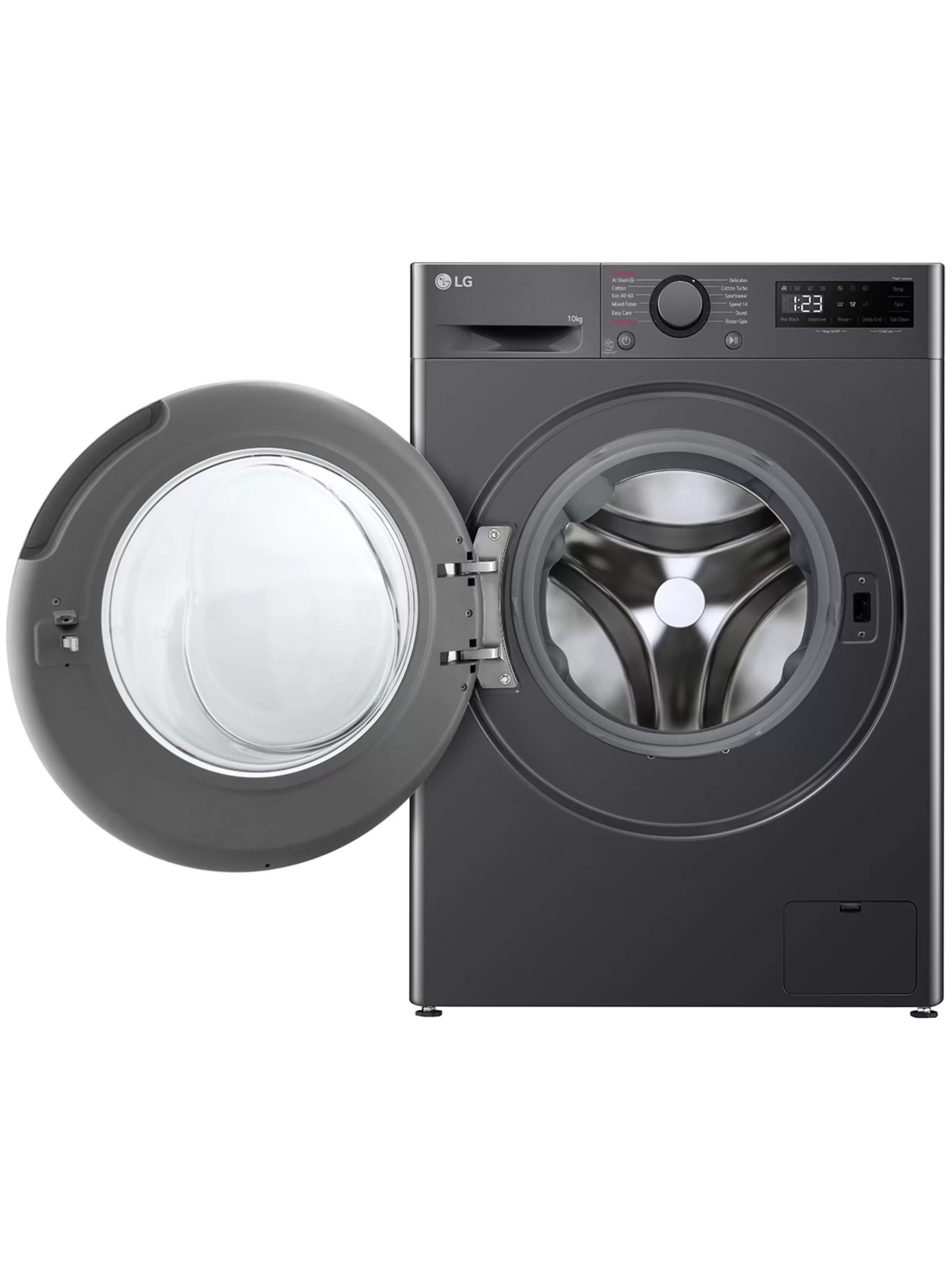Стиральная машина LG F4WR510SBM (56,5см / 10кг / 1400об / пар / AI DD / Steam / Smart Diagnosis / Inverter Direct Drive / A+++ / Чёрная)-1