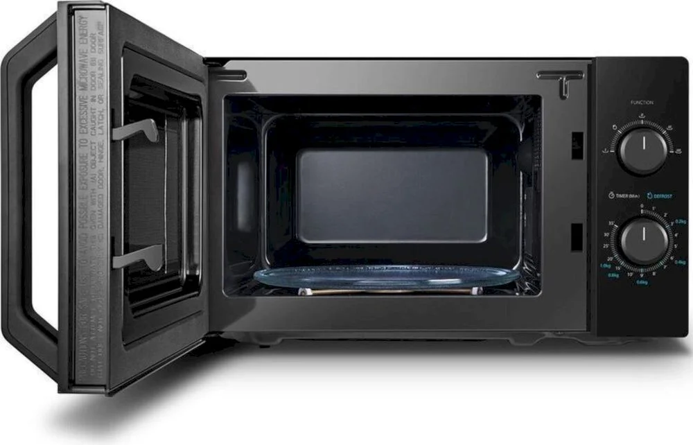 Микроволновая печь Toshiba MW2-MM20P(BK) (20 л, 800 Вт, переключатели поворотный механизм, чёрный)-3