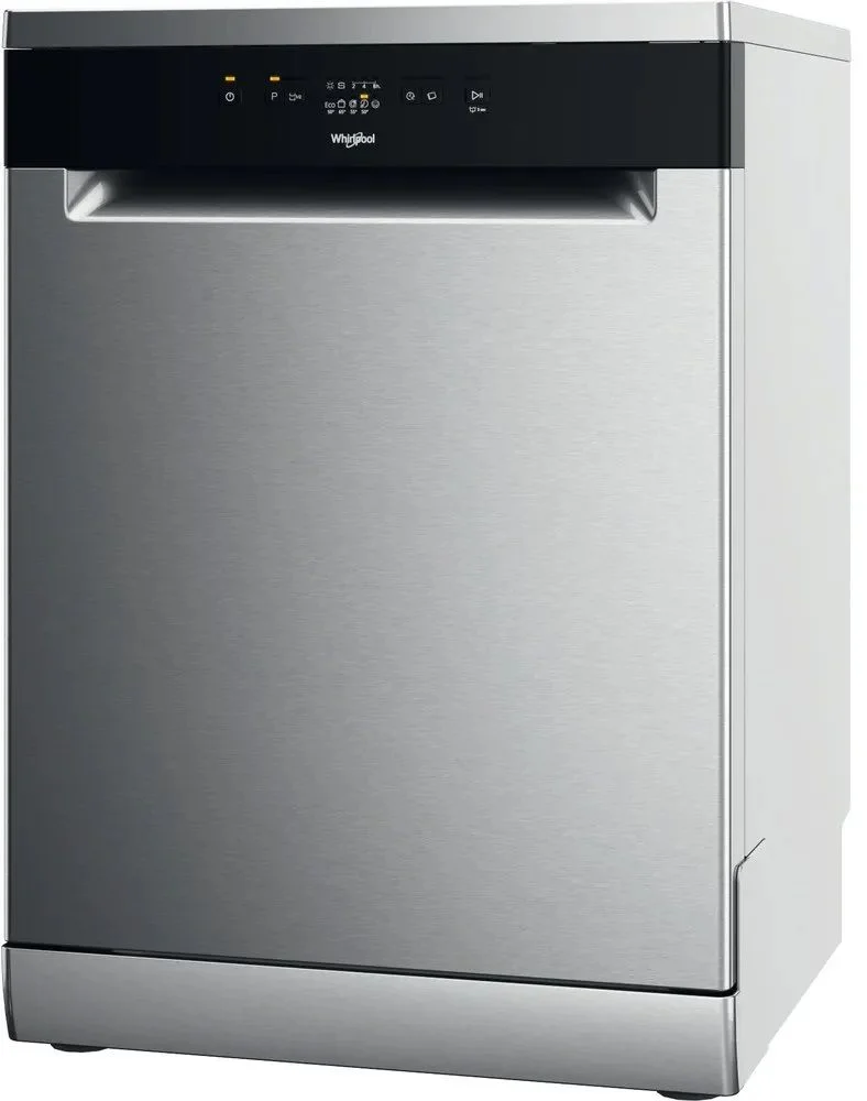 Машина посудомоечная отдельностоящая 60 см Whirlpool WFE 2B19X (13 комплектов / 2 полки / Расход воды - 11 л / FlexiSpace / A+ / Серая)-0