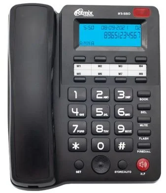 Телефон Ritmix RT-550 White-0