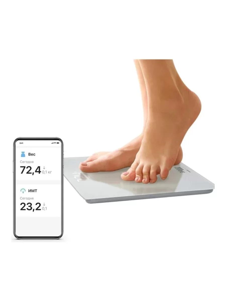 Весы электронные напольные Redmond RS-773S (180 кг / диагностика)-5