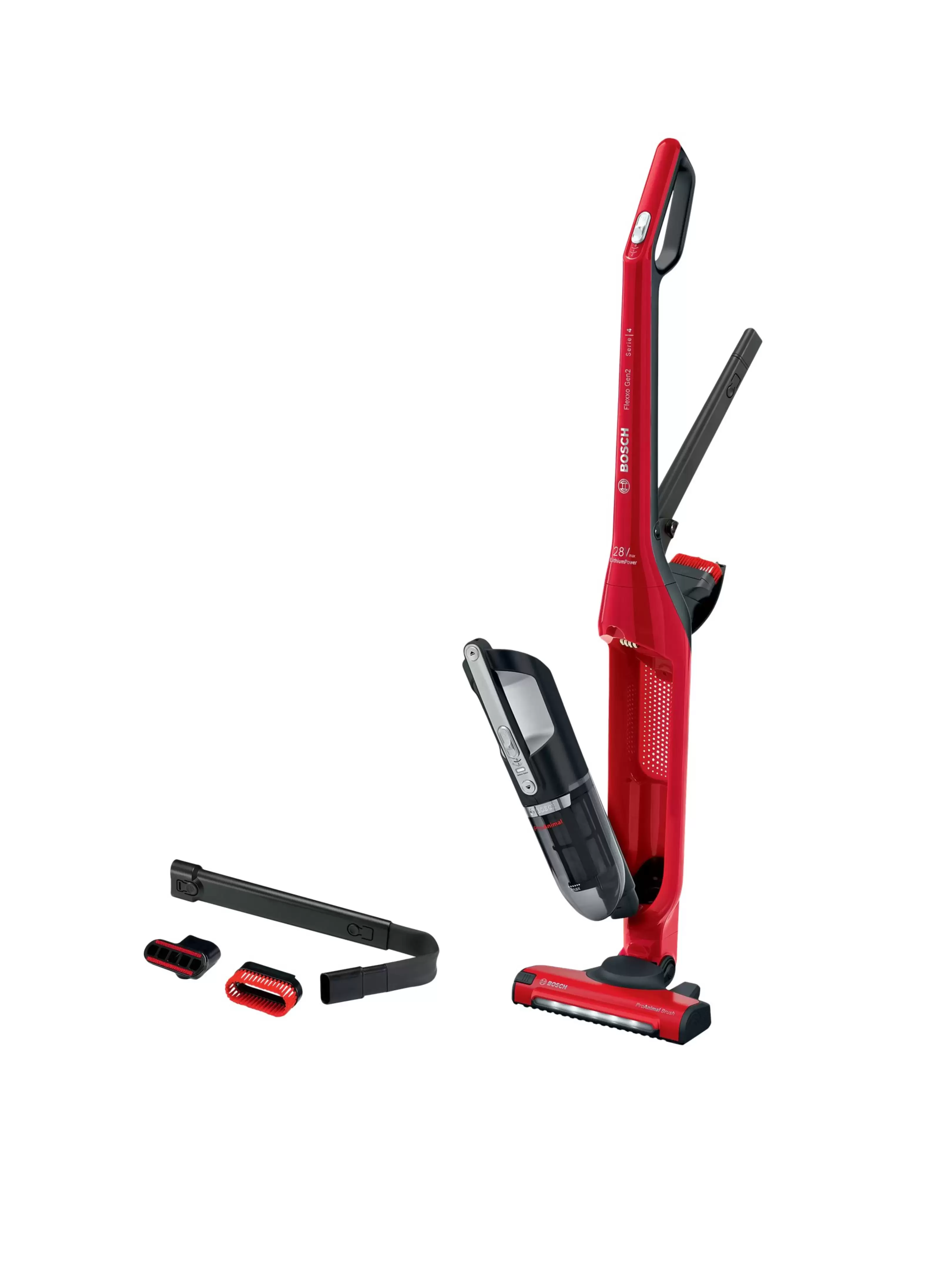 Пылесос вертикальный Bosch Flexxo Gen2 ProAnimal BBH3ZOO28 (контейнер 0,4л, аккумулятор Li-Ion, время работы до 55 мин.)-2