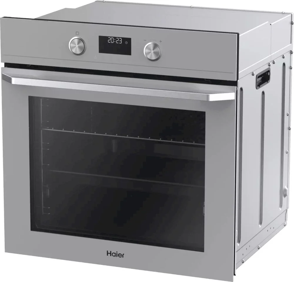 Духовой шкаф Haier HOQ-K5AAN3GG (72 л / Нерж.сталь / Гриль / Телескоп.напр.(x1) / AquaClean / A+)-0