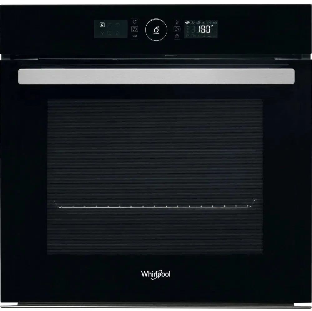 Духовой шкаф Whirlpool AKZ9 6230 NB (73 л / до 250 °C / Чёрный, стекло / каталитич / Гриль / Телескоп. напр. / сенсорный экран / SoftClosing / A+)-0