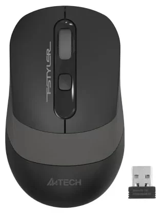 Беспроводная мышь A4Tech Fstyler FG10S, оптическая, серая-0