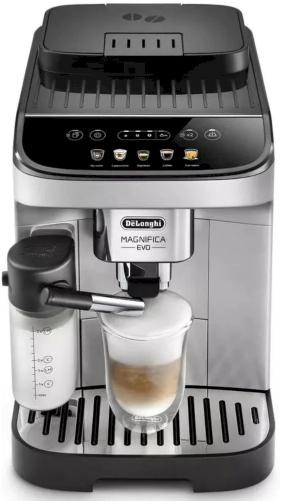 DSP Кофемашина Delonghi Magnifica Evo ECAM290.61.SB (кофе зерновой, молотый/ 1450 Вт/ 1.8 л/ автоматический капучинатор/ 4 напитка)-0