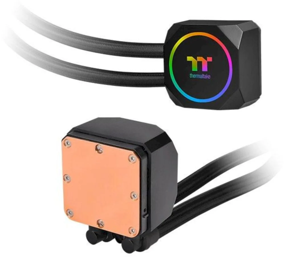 Водяное охлаждение Thermaltake TH420 ARGB Sync AIO Liquid Cooler для Intel LGA 1700/115x/775  AMD FMx/AMx (CL-W367-PL14SW-A)-1