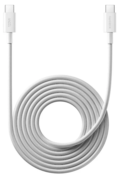 Кабель Xiaomi USB-C - USB-C, 6A, плетеный, 2 метра (BHR087AGL)-0