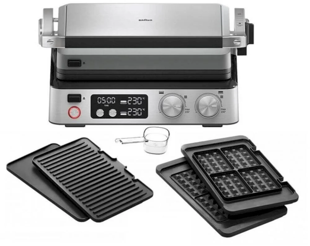 Гриль Braun MultiGrill 7 CG7044 (2000 Вт / 230°C / 29x23 см)-1