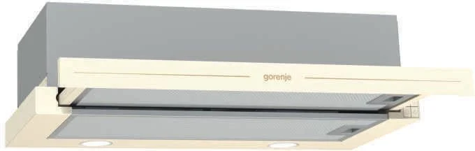 Вытяжка телескопическая Gorenje BHP62CLI (Classico / 435 м³/ч / 135 Вт / LED освещение 2x3 Вт / ширина - 60 см / Слоновая кость)-1