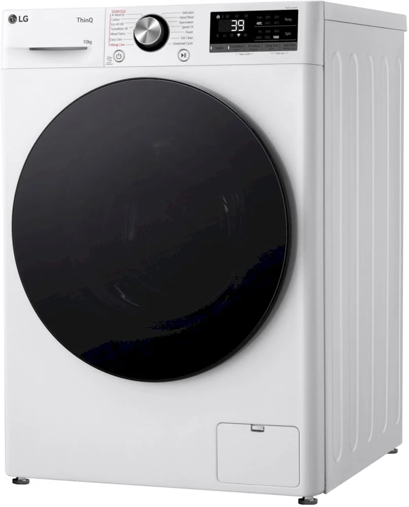 Стиральная машина LG F4WR710S2W (56,5см / 10кг / 1400об / пар / AI DD / Steam /TurboWash™ 360˚ / Inverter Direct Drive / Wi-Fi / A+++)-11