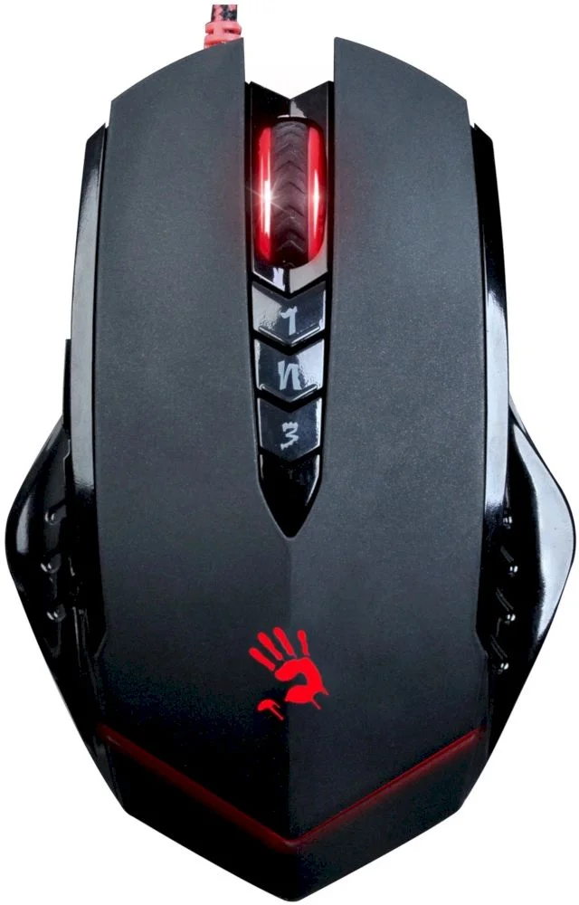 Мышь A4Tech Bloody V8 черный оптическая (3200dpi)-0