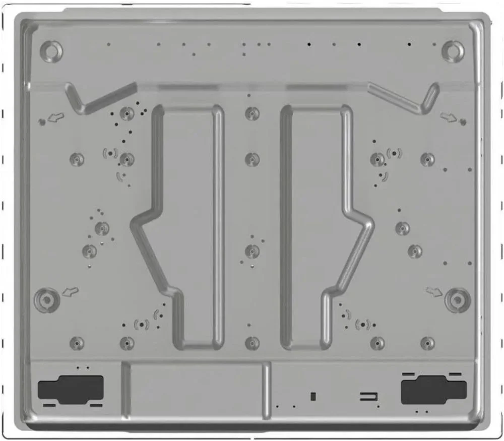Поверхность газовая Gorenje GT642AXW (Advanced / белое стекло / чугунные решетки / BigSurface)-5