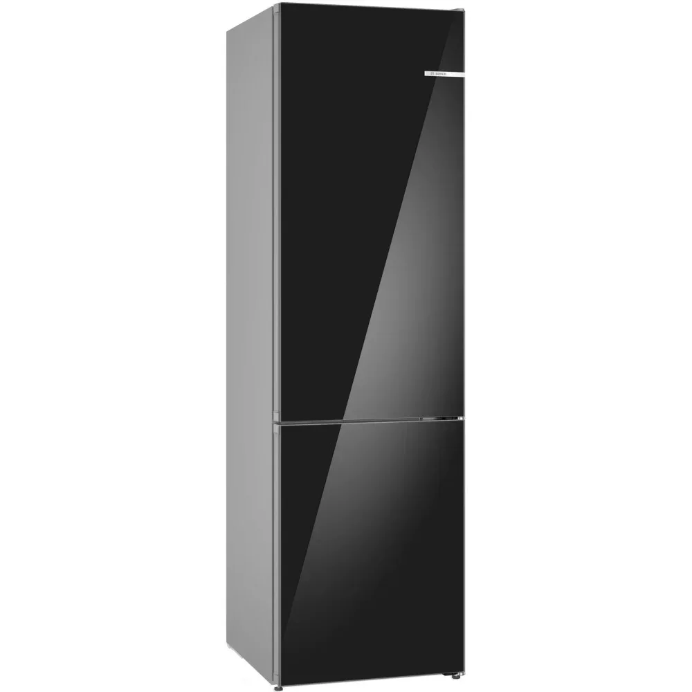 Холодильник Bosch KGN39LBCF (Serie6 / Объем - 363 л / Высота - 203 см / A+++ / Чёрное стекло / NoFrost)-0