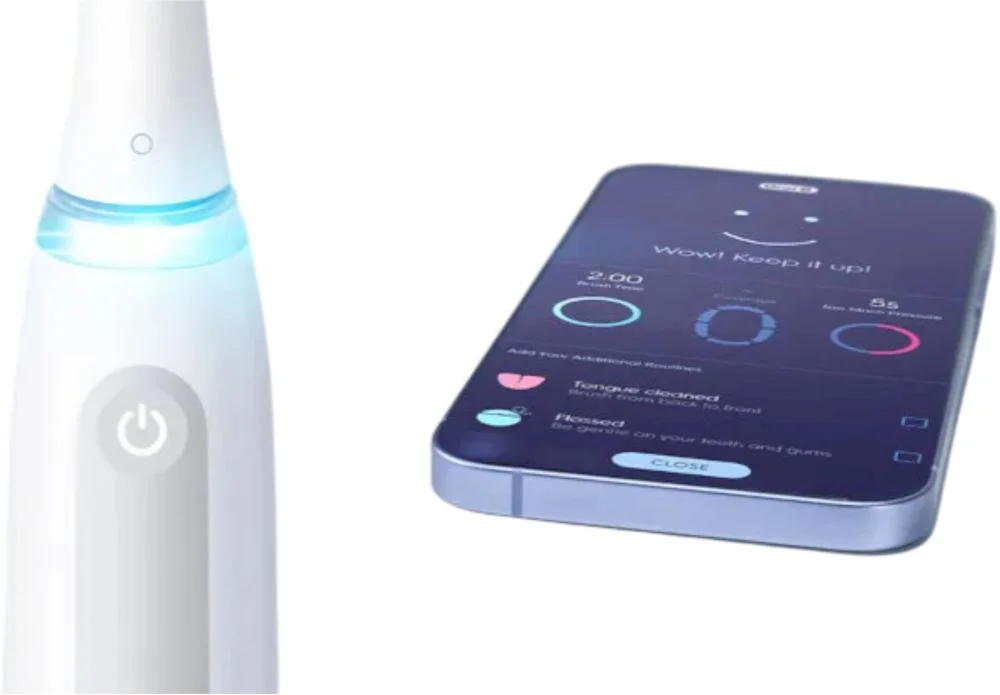 Зубная щетка электрическая Braun Oral-B iO4 Quite White-3