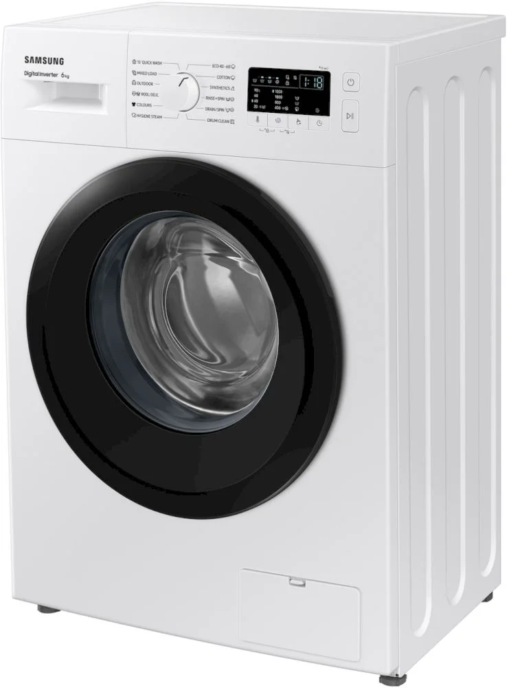Стиральная машина Samsung WW60A3120BE/LE (40см / 6кг / 1200об / пар / Drum Clean / мотор - Digital Inverter)-2