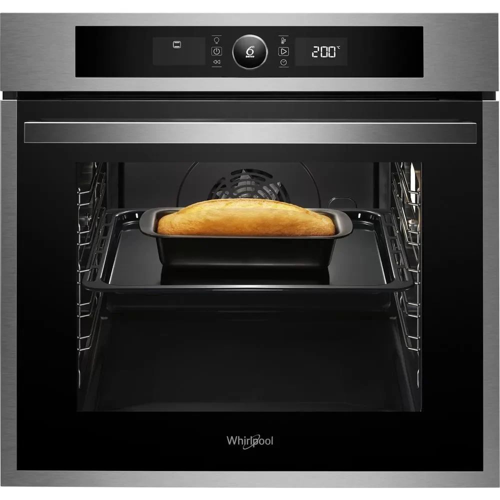 Духовой шкаф Whirlpool AKZ9 7891 IX (73 л / до 250 °C / Нерж, сталь / SmartClean (пар) /Гриль/ телескоп.напр.(x1) / сенсорный экран / SoftClosing /A+)-0