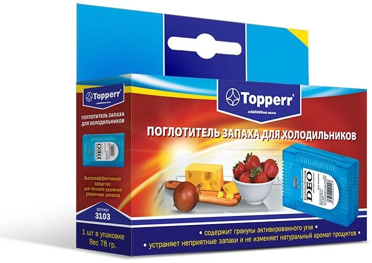 Поглотитель запаха для холодильников Topperr 3103-0