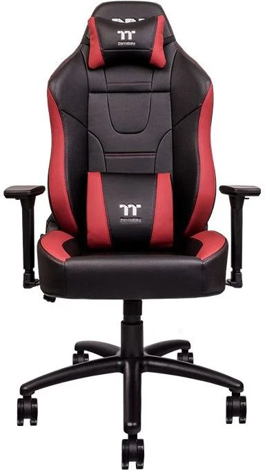 Игровое компьютерное кресло Thermaltake U Comfort (GGC-UCO-BRLWDS-01), черный/красный-0