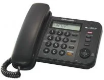 Телефон Panasonic KX-TS2358RUB / черный-0
