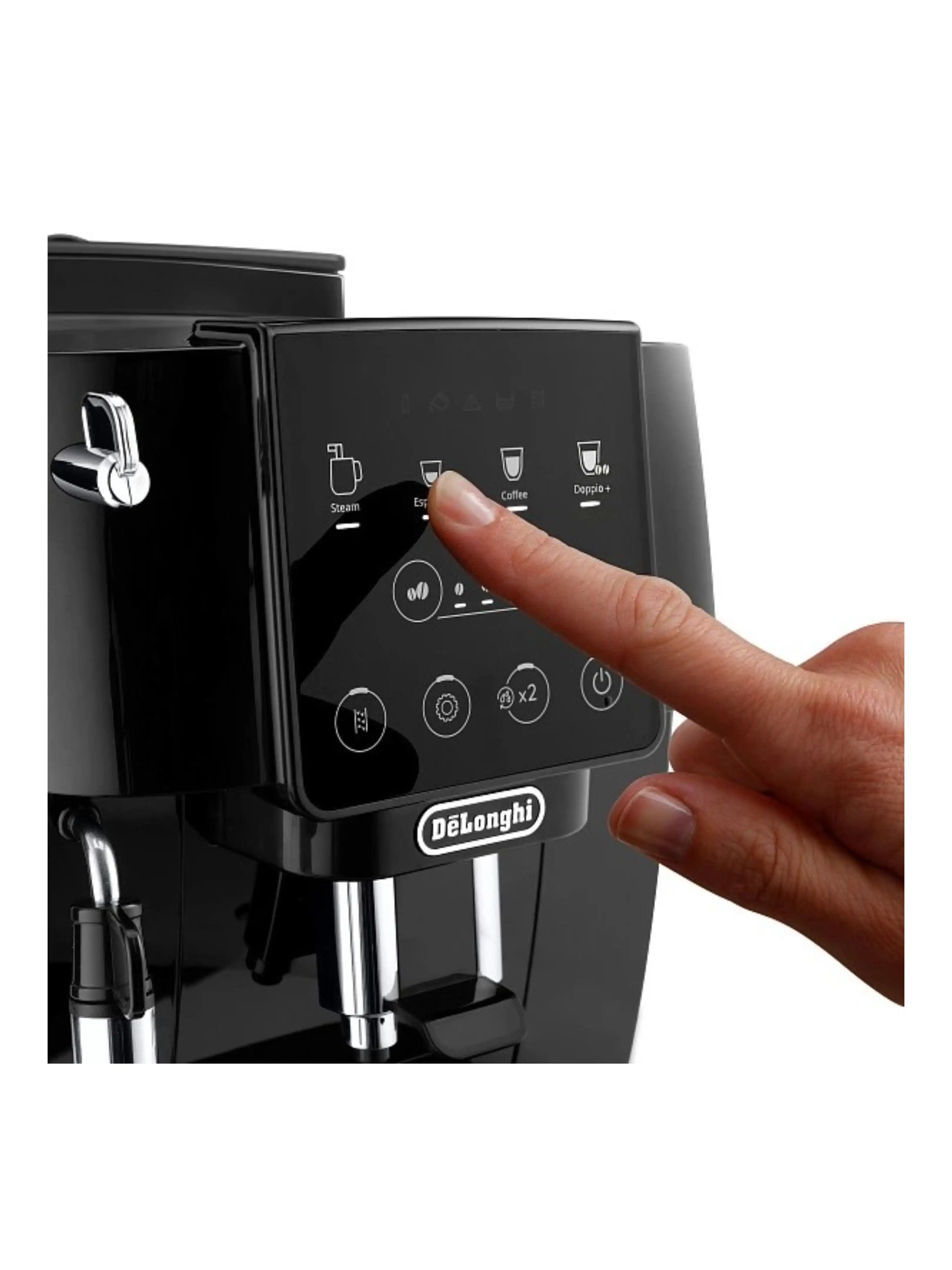 Кофемашина DeLonghi Magnifica Start ECAM220.21.B (кофе зерновой, молотый/ 1450 Вт/ 1.8 л/ капучинатор/ 3 напитка)-4