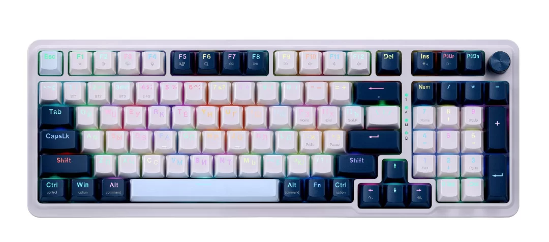 Механическая клавиатура Redragon Eisa Pro (108+FN, коричневые.свитчи, русская раскладка)-0