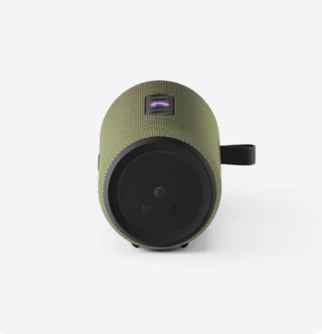 Умная портативная колонка Яндекс Станция Стрит с голосовым помощником Алиса, зелёный-4