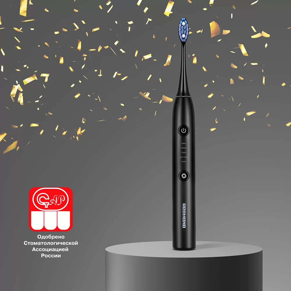 Зубная щетка электрическая Redmond TB4602, Синий-7