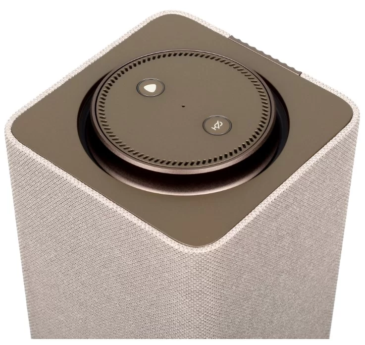 Умная колонка Яндекс Станция Макс с Zigbee с голосовым помощником Алиса, бежевый-5