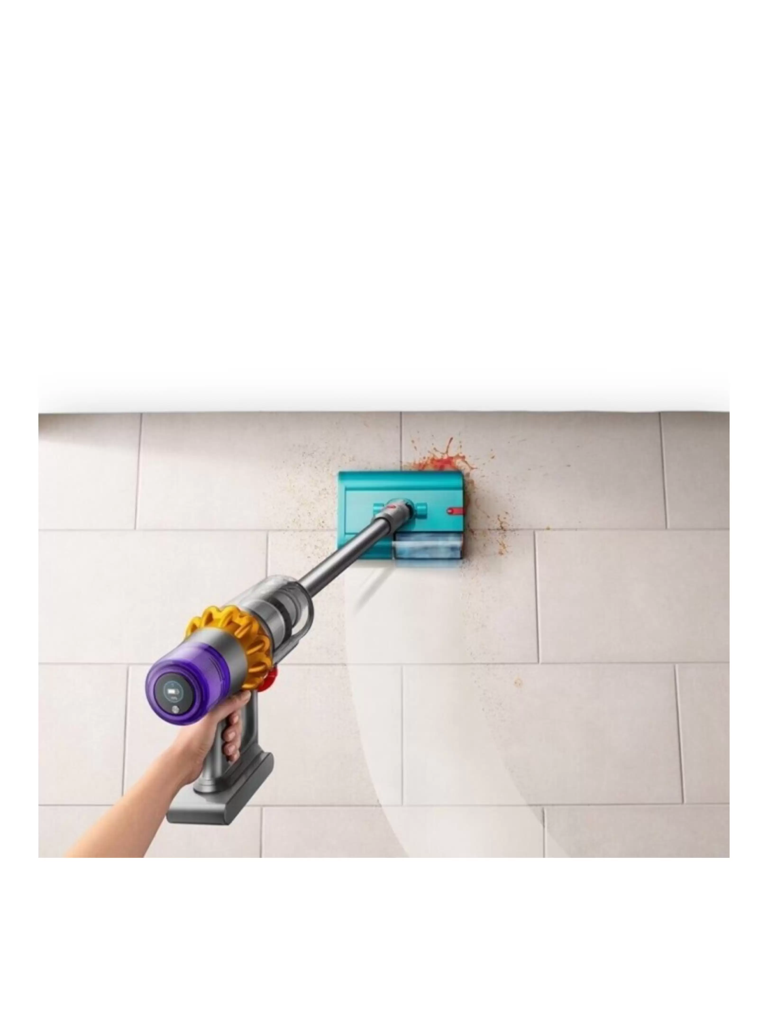 Пылесос Dyson V15s Detect Submarine EU, yellow/nickel (448798-01)-5