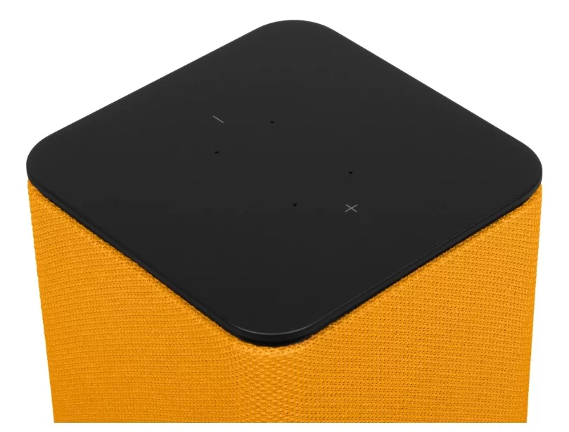 Умная колонка Яндекс Станция Миди с голосовым помощником Алиса, оранжевый-5