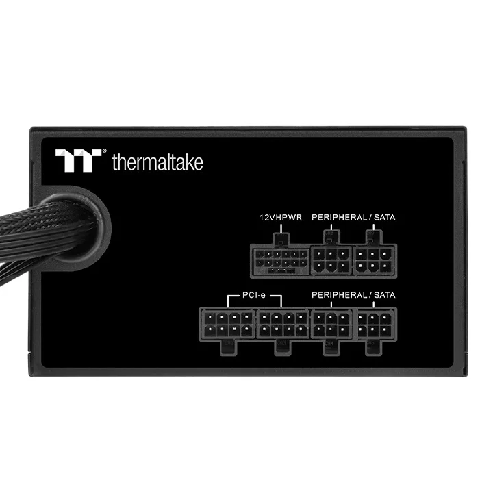 Блок питания Thermaltake 850W Smart BM3 полумодульный (80+ Bronze, 20+4 pin, 2x 4+4 pin CPU, 12VHPWR, 4x 6+2 pin PCI-E, Smart Zero Fan, 120mm Fan)-4