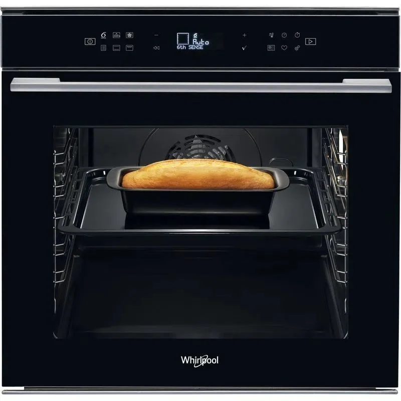 Духовой шкаф Whirlpool W9I OM2 4S1H (73 л / до 250 °C / Чёрный, стекло / SmartClean (очистка паром) / Гриль / Телескоп. напр. / SoftClosing / A+)-0