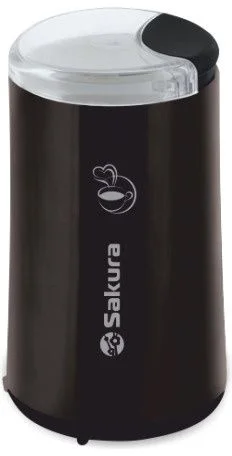 Кофемолка Sakura SA-6158BK (200 Вт / 50 г / черный)-0