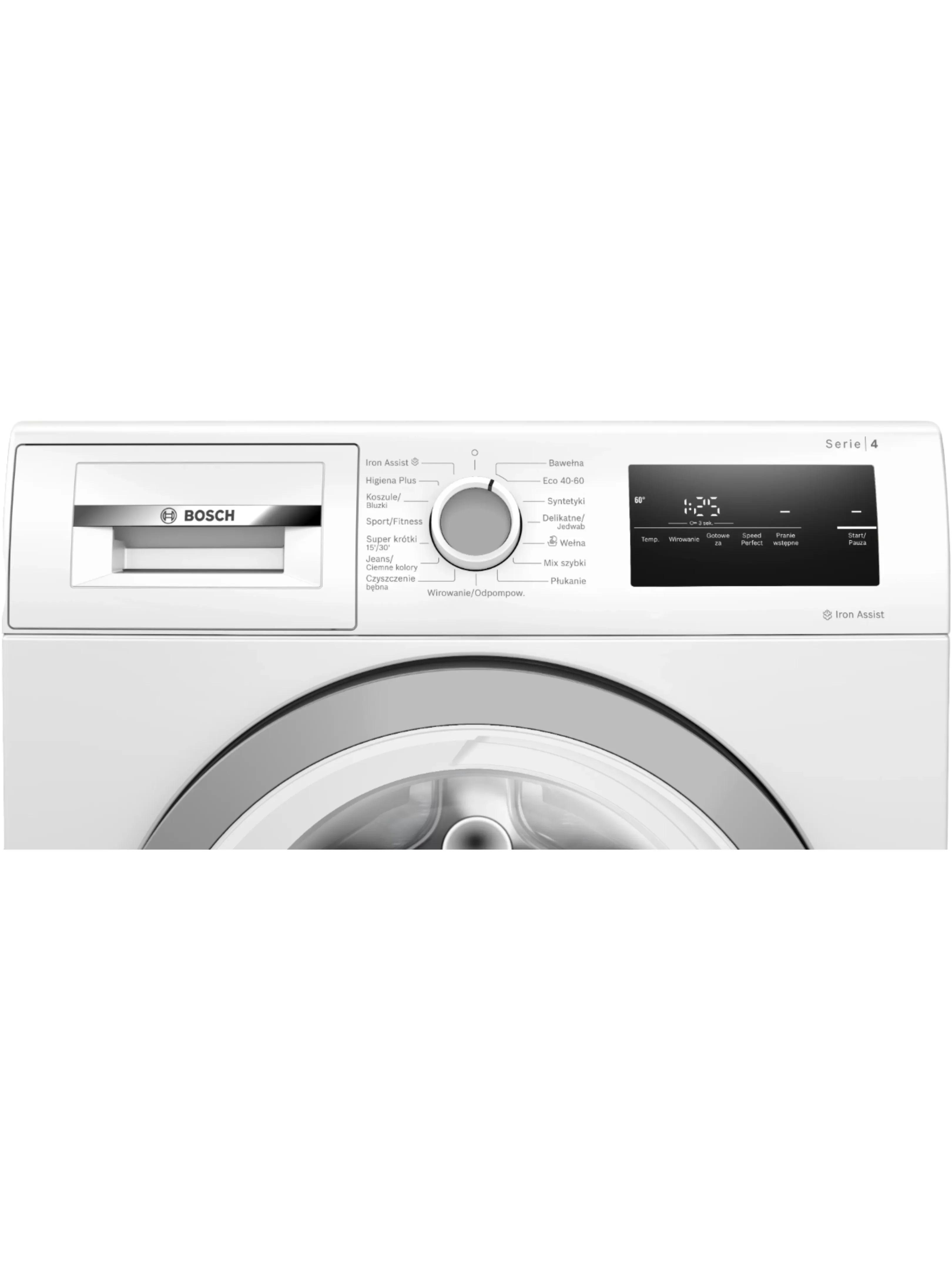 Стиральная машина Bosch WAN2813APL (Serie4 / 59-63,3см / 8 кг / 1400об / пар / SpeedPerfect / ActiveWater Plus / EcoSilence Drive / A+++)-3
