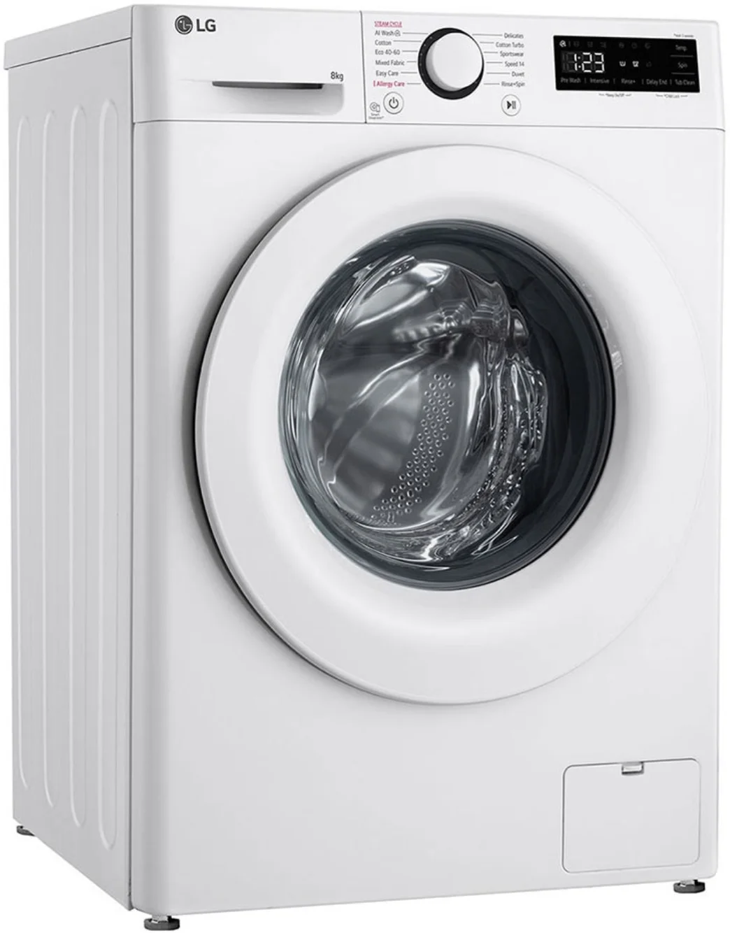 Стиральная машина LG F2WR508SWW (47.5см / 8кг / 1200об / пар / добавление белья / AI DD™ / Steam™ / А+++)-9