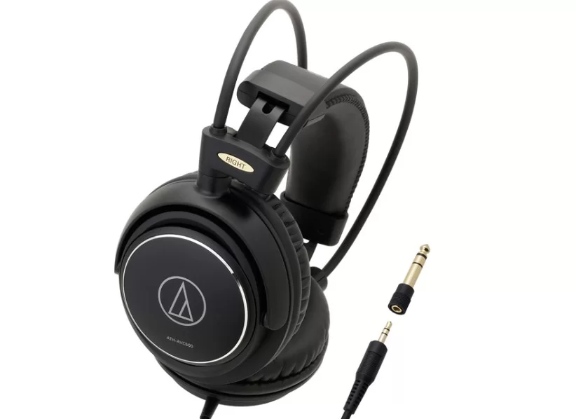 Мониторные наушники Audio-Technica ATH-AVC500(EX) , (40 Ом, кабель 3 м), Черные-0