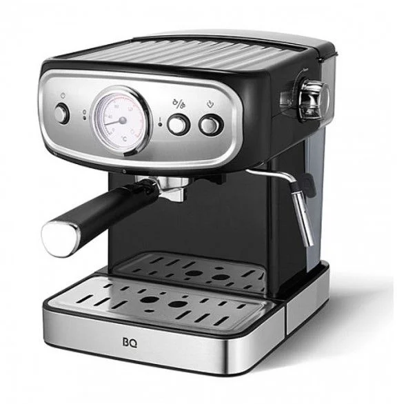 Кофеварка рожковая BQ CM1006 (используемый кофе - молотый / 850 Вт / 1.5 л)-1