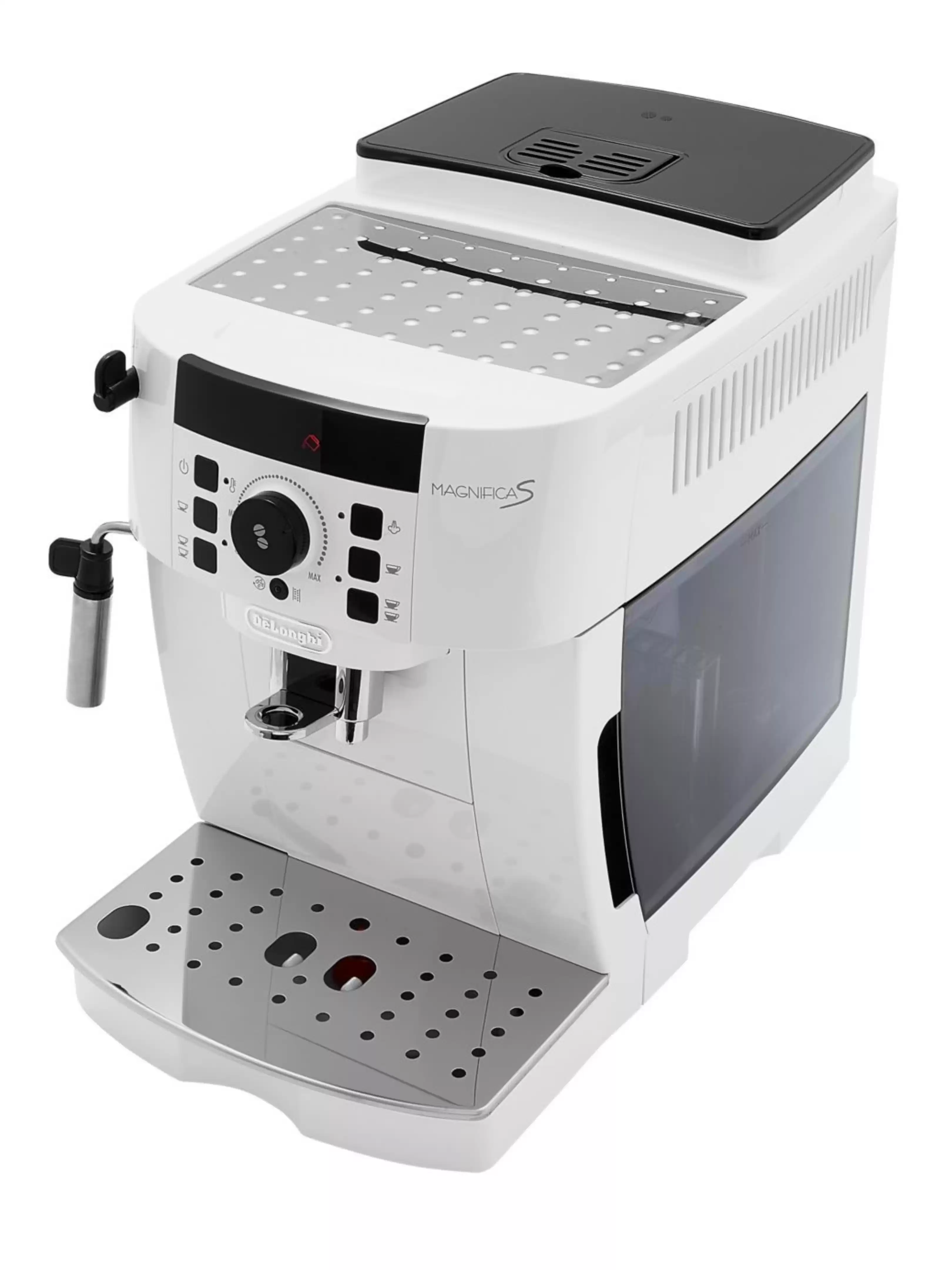 Кофемашина DeLonghi Magnifica S ECAM21.117.W (кофе зерновой, молотый/ 1450 Вт/ 1.8 л/ капучинатор/ 2 напитка)-2