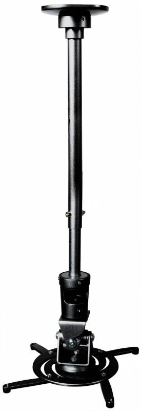Кронштейн для проектора Cactus CS-VM-PR01L-BK черный макс.10кг настенный и потолочный поворот и наклон-0