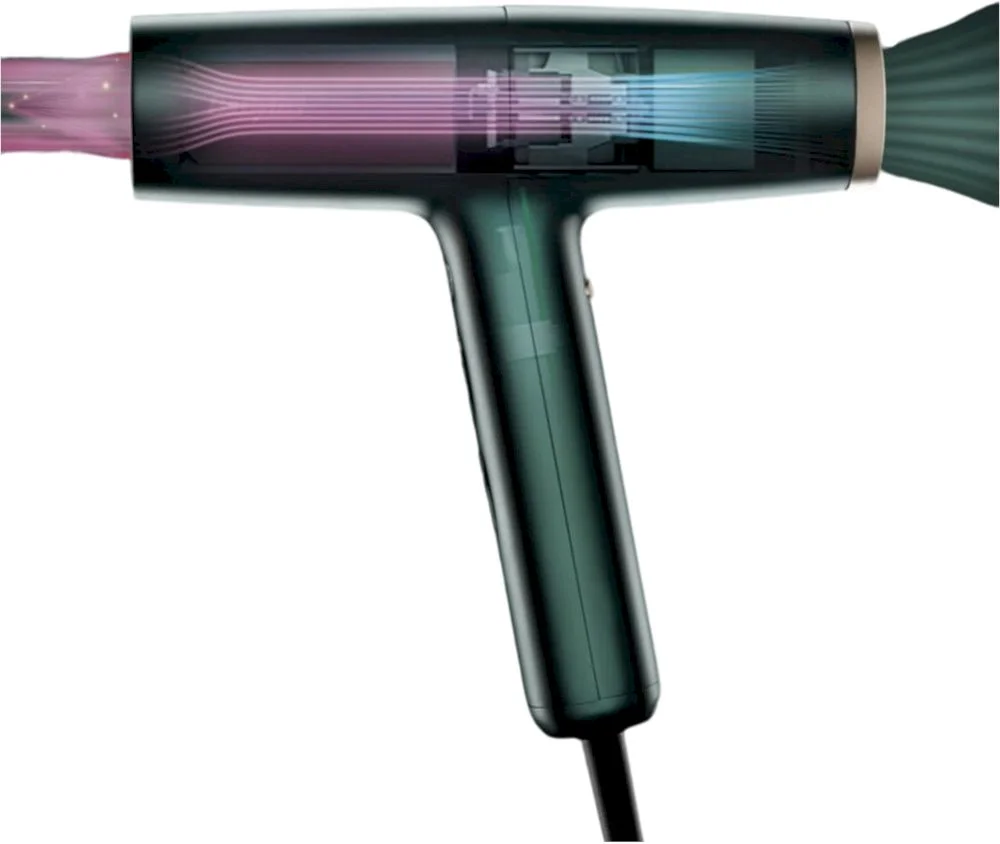 Фен BaByliss D6555DE (1700 Вт / 4 режима / холодный воздух / генератор ионов / диффузор / BLDC мотор)-5