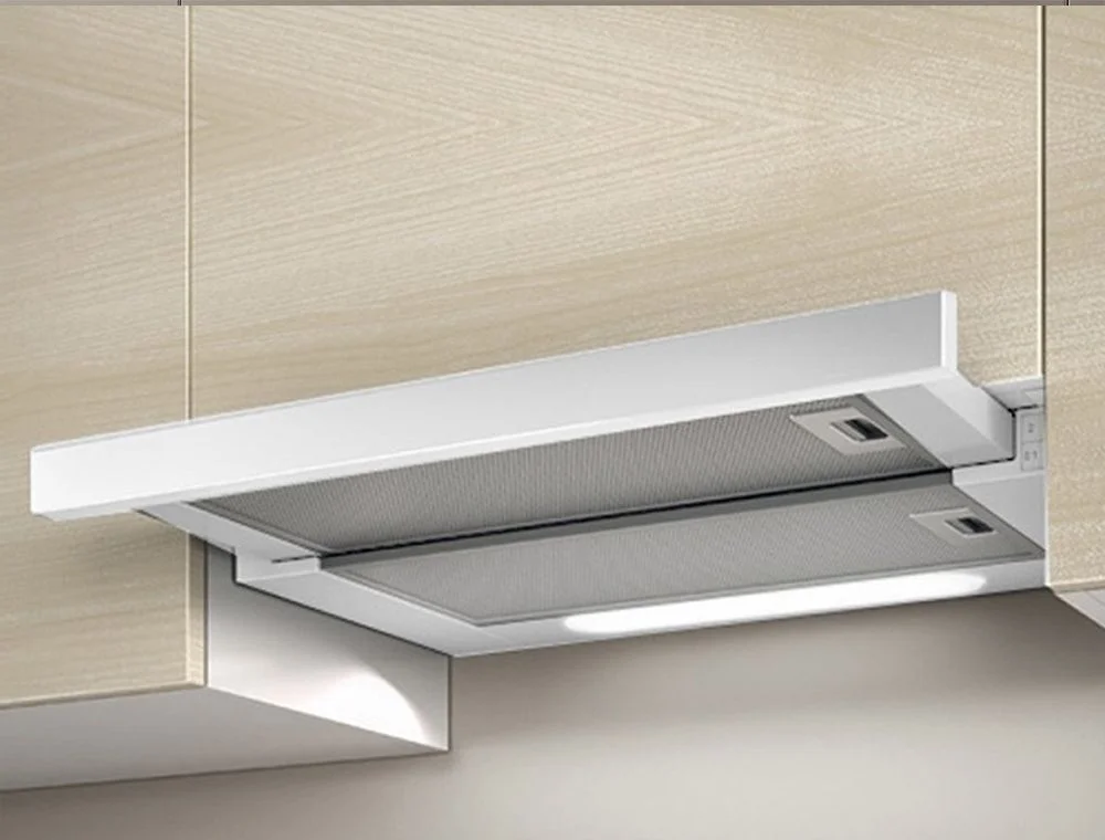 Вытяжка телескопическая Elica Elite 14 Lux WH/A/60 (650 м³/ч / 121 Вт / LED освещение 2x3 Вт / ширина - 59.8 см / белая)-2